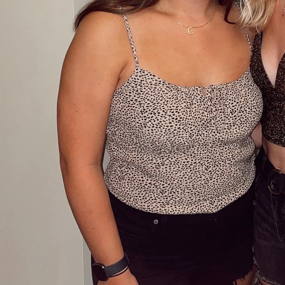 Abercrombie Animal Print Bodysuit